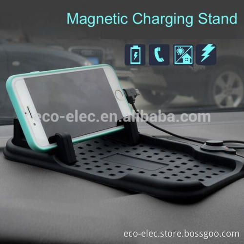 Car phone Holder Stand, Universal Phone Charging Phone Stand for iPhone Samsung Xiaomi Charger Mount